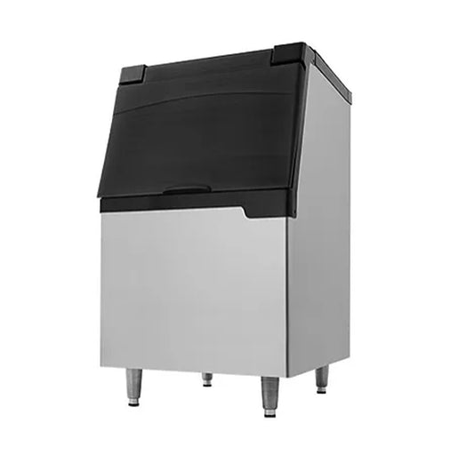 Icetro IB-033, Stainless Steel Ice Bin For Modular 22" and 30" Machines 350 lbs Storage (22" Needs Adapter to use)