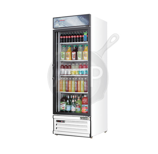 Everest - EMGR10, Commercial 24" 1 Swing Glass Door Merchandising Refrigerator