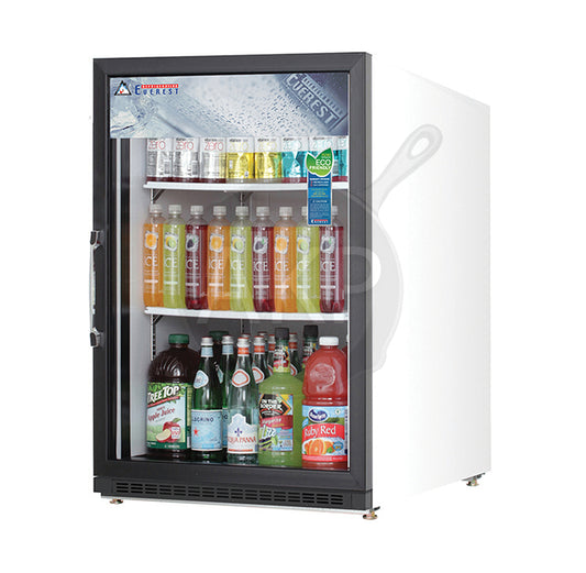 Everest - EMGR5, Commercial 25" 1 Swing Glass Door Merchandiser Refrigerator