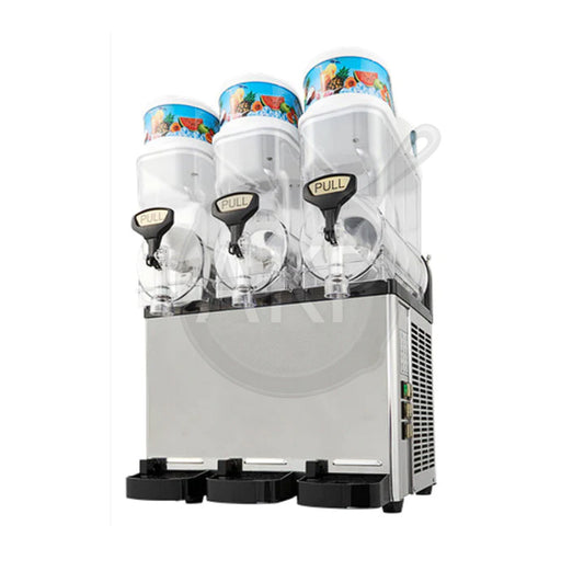 Icetro SSM-420, Three Slush Machine 3.2 Gallon Frozen Beverage Machine