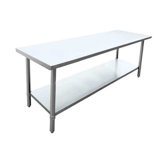 Omcan 19138, 24″ x 48″ Commercial 20-Gauge 430 All Stainless Steel Work table