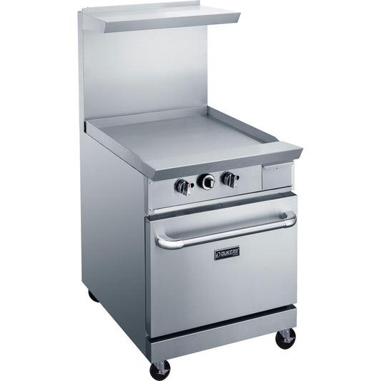 Dukers - DCR24-GM, Commercial 24" Oven Range Griddle with Removable 3/4" Thick Plate Natural Gas