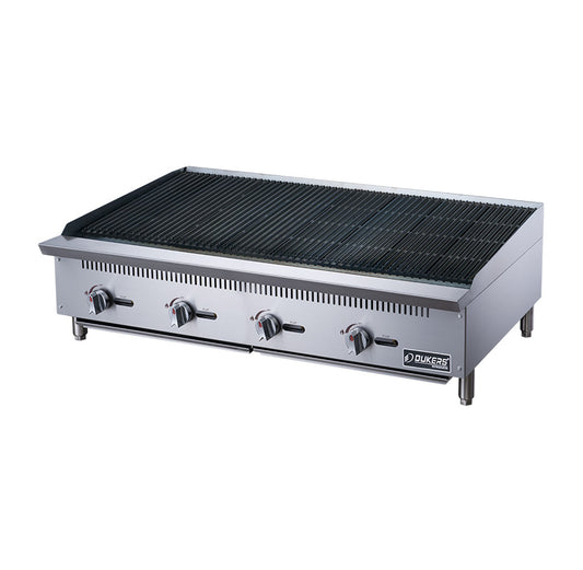 Dukers - DCCB48, Commercial 48" Countertop Charbroiler / Char Broiler Natural Gas / Propane