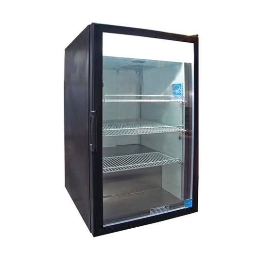 Excellence Industries CTM-7HC, Commercial 21" 1 Swing Glass Door Countertop Refrigerated Merchandiser