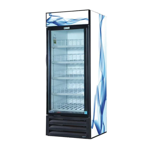 Excellence Industries VR-26HC, Commercial 30" 1 Swing Glass Door Merchandiser Refrigerator